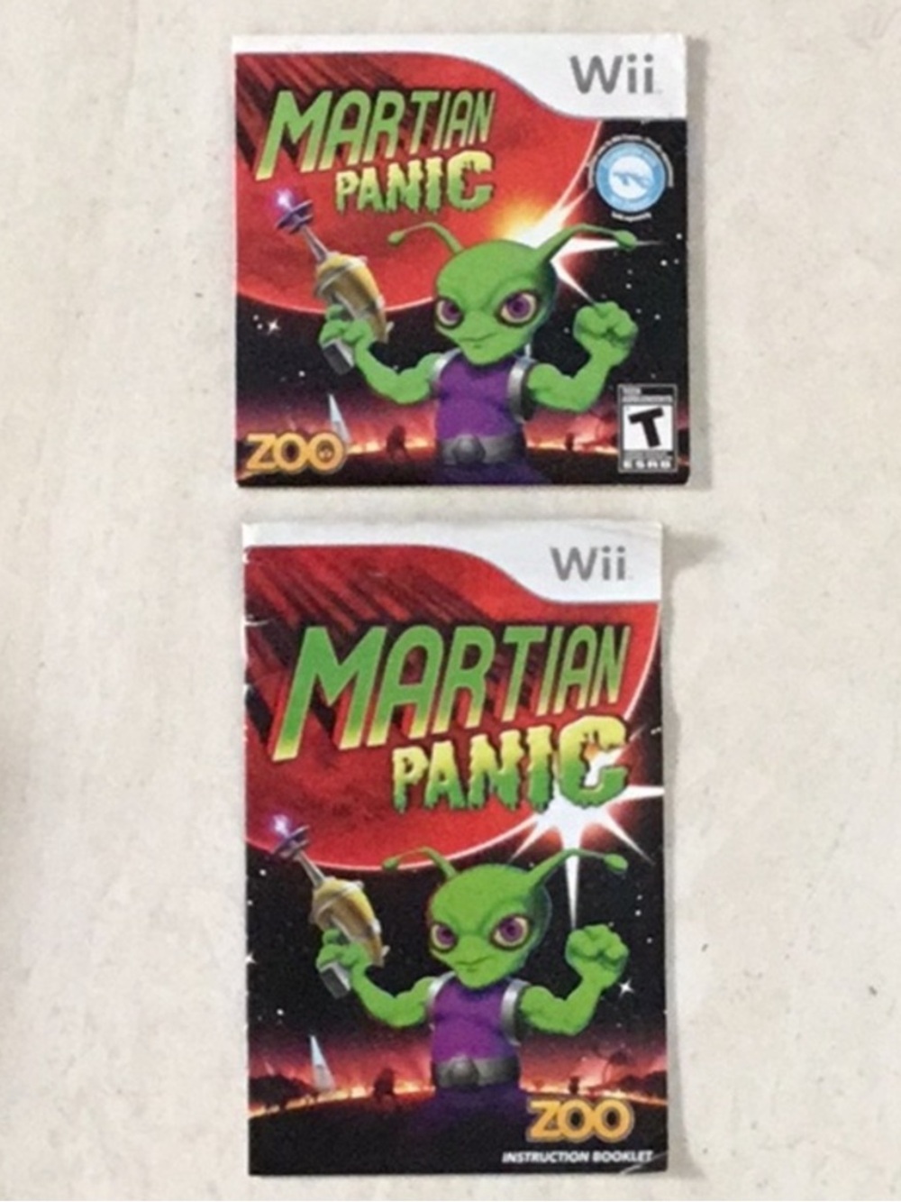 Martian Panic Nintendo Wii Game Tested